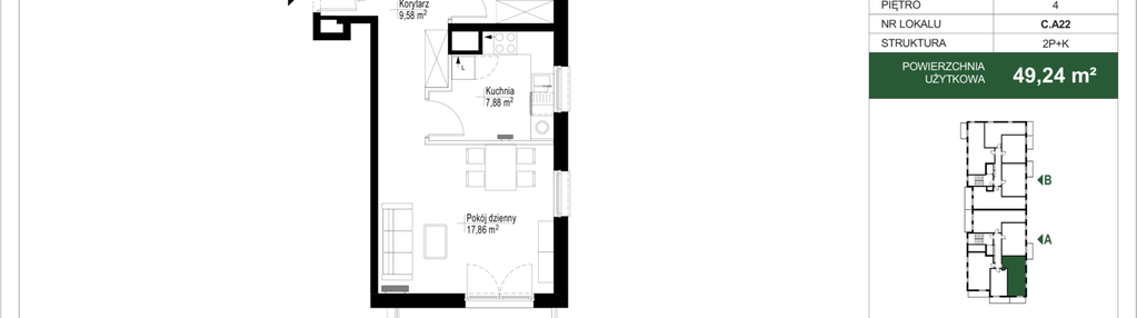 Mieszkanie w inwestycji: Sielskie Podolany II