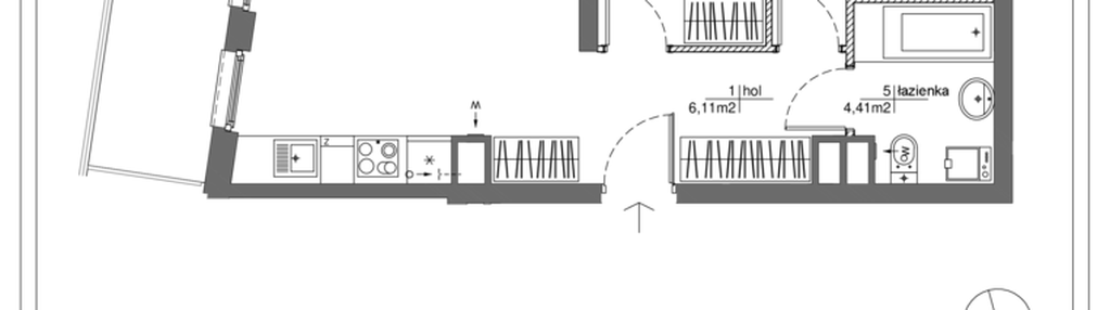 Mieszkanie w inwestycji: Rytm Mokotowa - etap 1B