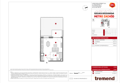 Mieszkanie w inwestycji: Dzielnica Mieszkaniowa Metro Zachód - etap 8.1