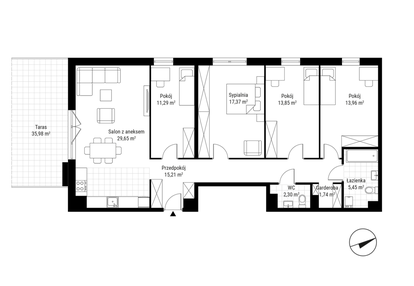 Mieszkanie w inwestycji: Nowa Namiarkowa