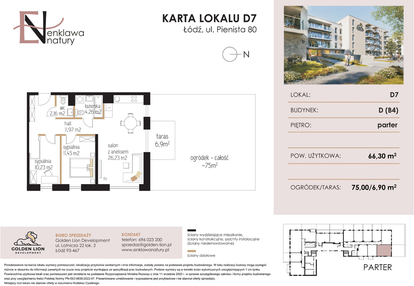 Mieszkanie w inwestycji: Enklawa Natury