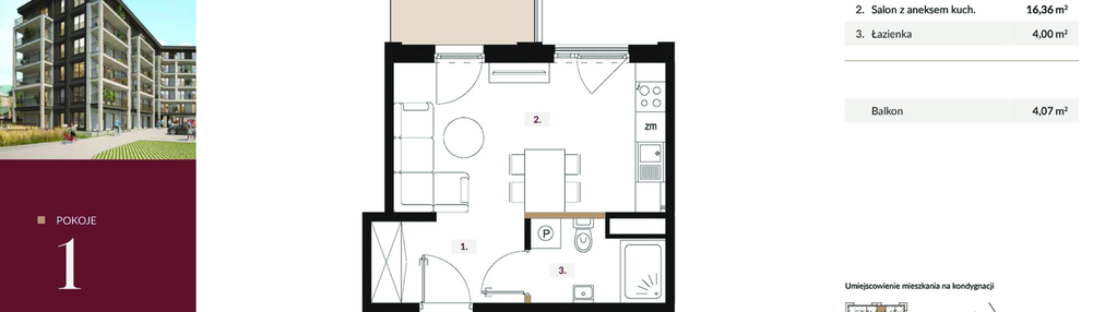 Mieszkanie w inwestycji: Krakowska Rogatka