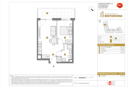 Mieszkanie w inwestycji: Apartamenty Beethovena