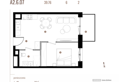 Mieszkanie w inwestycji: Belg Apartamenty etap II