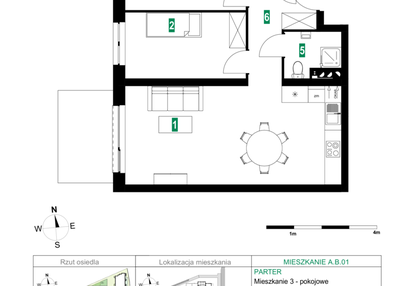 Mieszkanie w inwestycji: Park Śliwowa