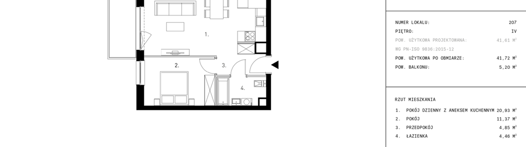 Mieszkanie w inwestycji: Staszica 3