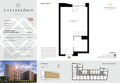 Mieszkanie w inwestycji: Cystersów 19 - lokale inwestycyjne