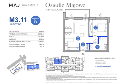 Mieszkanie w inwestycji: Osiedle Majowe 2.0