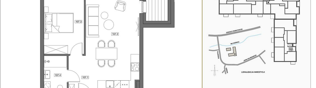 Mieszkanie w inwestycji: Nowa Młynówka