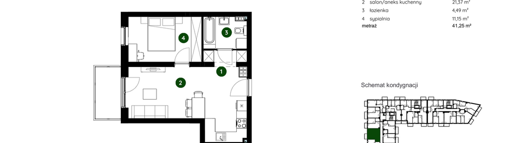 Mieszkanie w inwestycji: Murapol GreenCity bud. 2