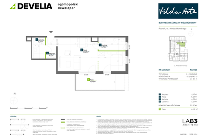 Mieszkanie w inwestycji: Vilda Arte