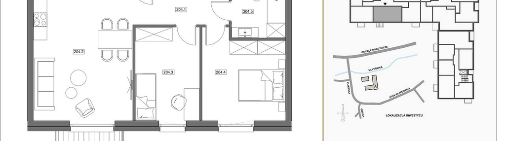 Mieszkanie w inwestycji: Nowa Młynówka