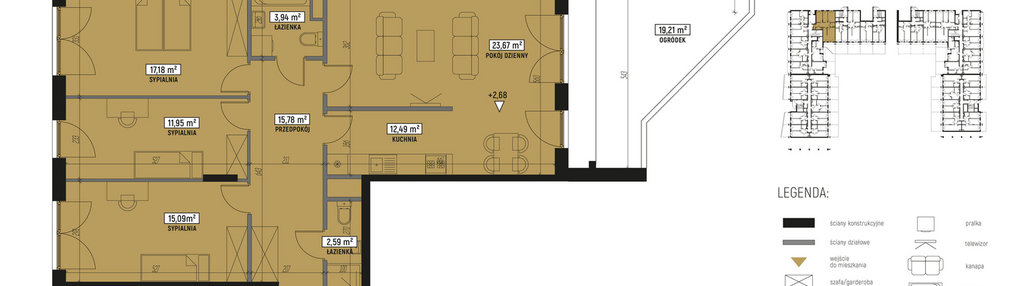 Mieszkanie w inwestycji: Diamentowe Tarasy