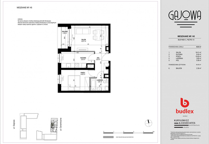 Mieszkanie w inwestycji: Gajowa