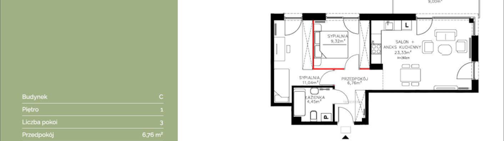 Mieszkanie w inwestycji: Stawowa Residence - etap V