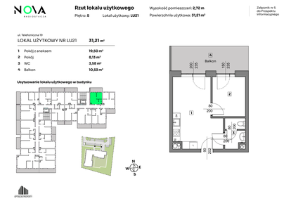 Mieszkanie w inwestycji: Nova Radiostacja - apartamenty inwestycyjne