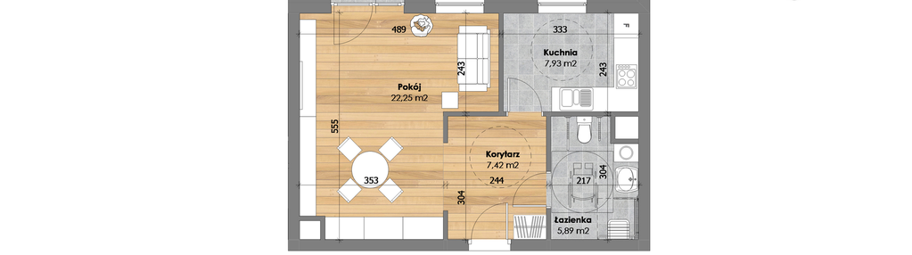Mieszkanie w inwestycji: Przy Kochanowskiego