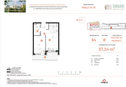 Mieszkanie w inwestycji: Osiedle Nowe Horyzonty etap III