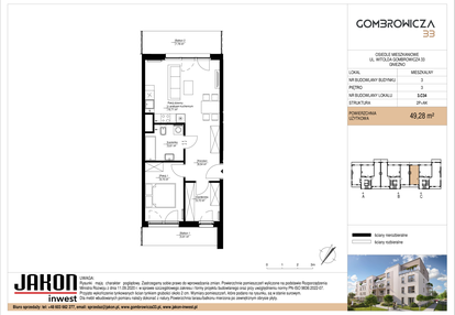 Mieszkanie w inwestycji: Gombrowicza 33 - etap II
