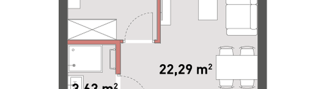 Mieszkanie w inwestycji: Żelazna 54