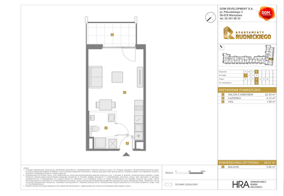 Mieszkanie w inwestycji: Apartamenty Rudnickiego