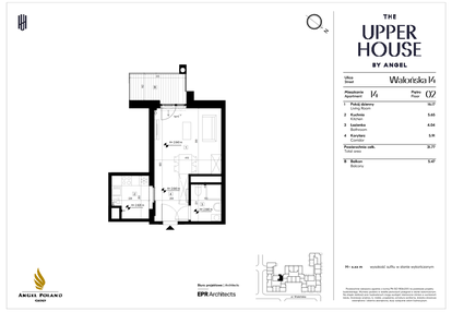 Mieszkanie w inwestycji: The Upper House by Angel