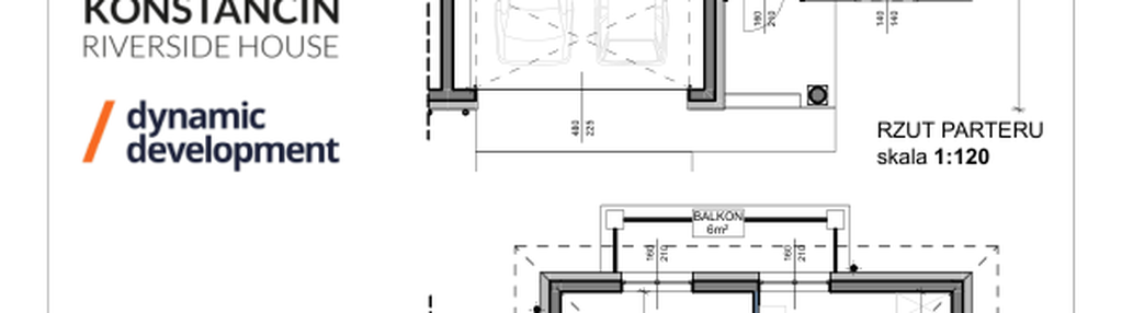 Dom w inwestycji: Konstancin Riverside House