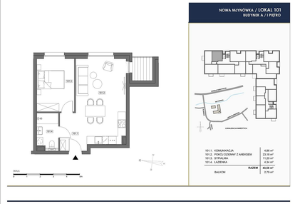 Mieszkanie w inwestycji: Nowa Młynówka