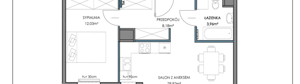 Mieszkanie w inwestycji: Osiedle Horizon