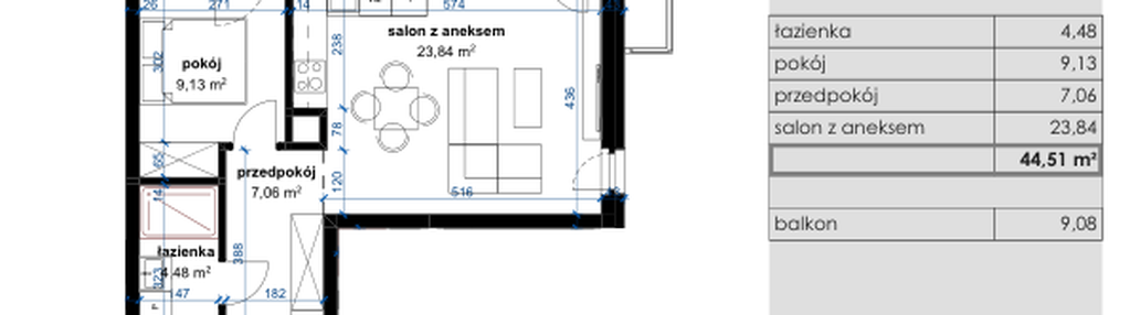 Mieszkanie w inwestycji: Osiedle Kwiatowe