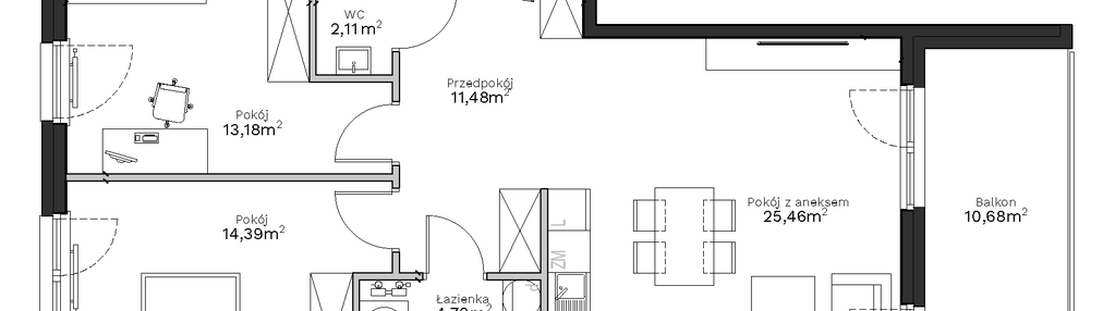 Mieszkanie w inwestycji: Podedworze 13