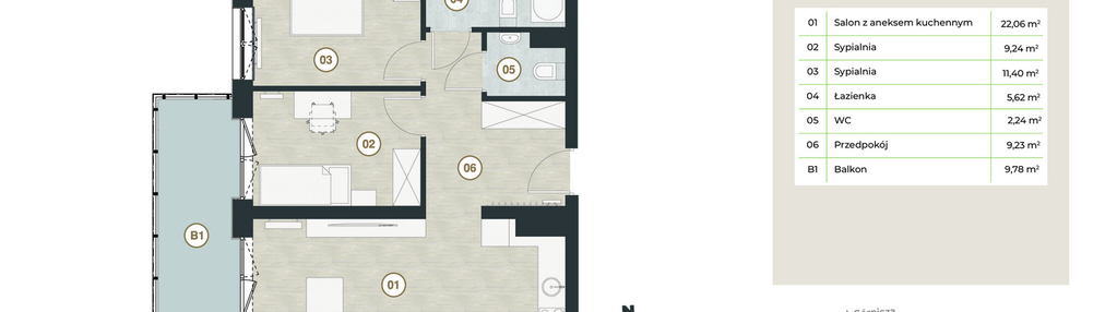 Mieszkanie w inwestycji: InPark