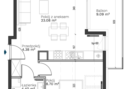 Mieszkanie w inwestycji: Destino