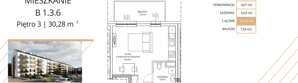 Mieszkanie w inwestycji: Apartamenty Nowe Miasto