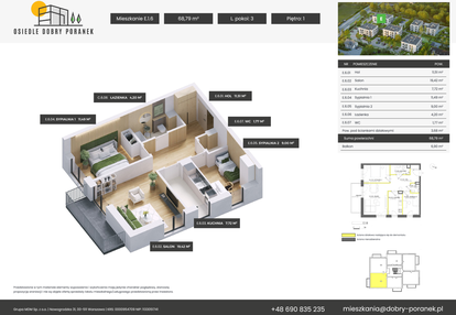 Mieszkanie w inwestycji: Dobry Poranek