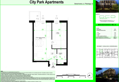 Mieszkanie w inwestycji: City Park Apartments