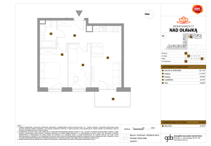Mieszkanie w inwestycji: Apartamenty nad Oławką etap II