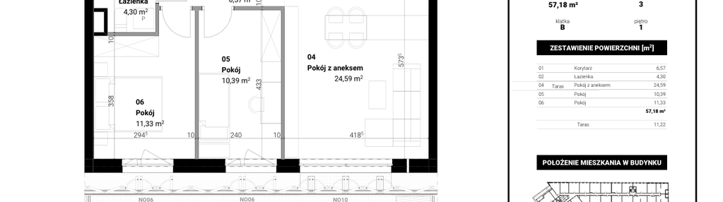 Mieszkanie w inwestycji: Kolejova 1