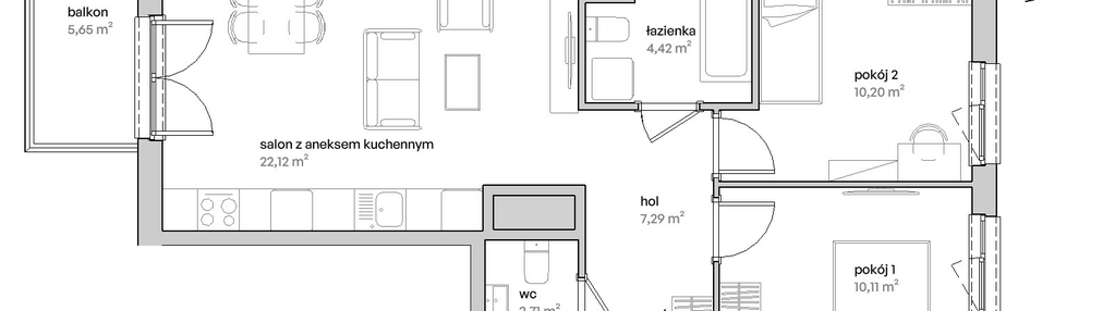 Mieszkanie w inwestycji: Unii Lubelskiej Vita