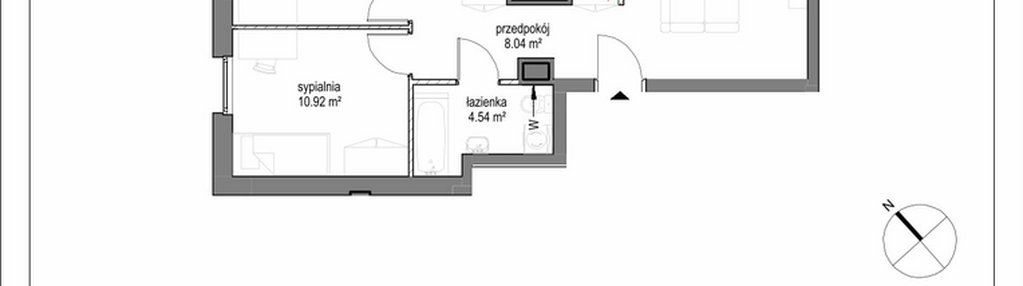 Mieszkanie w inwestycji: Kobieli 4