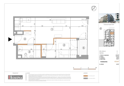 Mieszkanie w inwestycji: 5th Avenue Apartments