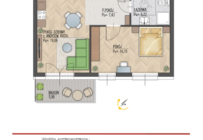 Mieszkanie w inwestycji: Enklawa Starosielce