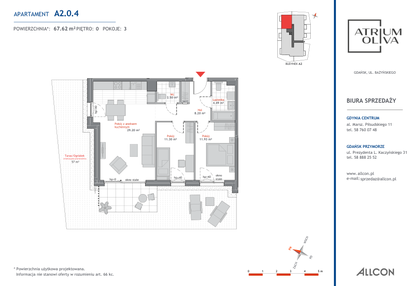 Mieszkanie w inwestycji: Atrium Oliva