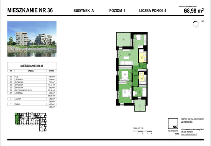 Mieszkanie w inwestycji: Panorama Kwiatkowskiego River