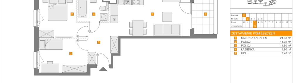 Mieszkanie w inwestycji: Apartamenty Literacka etap 2.2