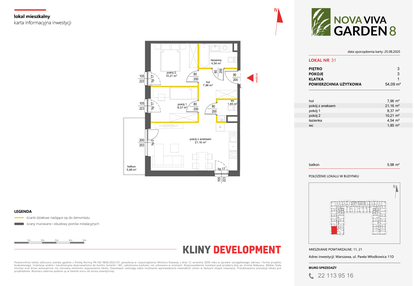 Mieszkanie w inwestycji: Nova Viva Garden 8