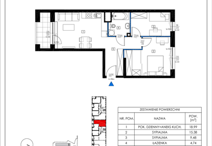 Mieszkanie w inwestycji: Maratońska 49 - Nowa Retkinia