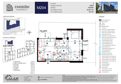 Mieszkanie w inwestycji: Chodźki Residence 2