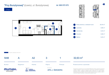 Mieszkanie w inwestycji: Przy Bursztynowej