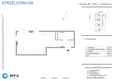 Mieszkanie w inwestycji: Strzelców 28